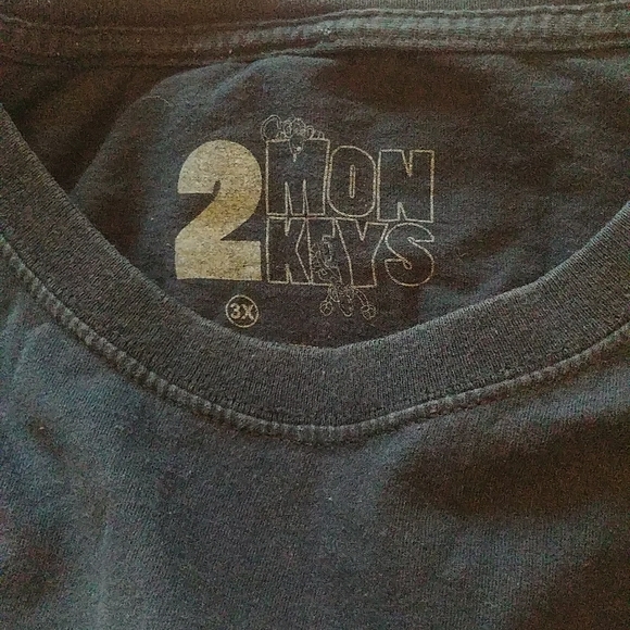 Two Mon Keys T-shirt - Picture 6 of 6